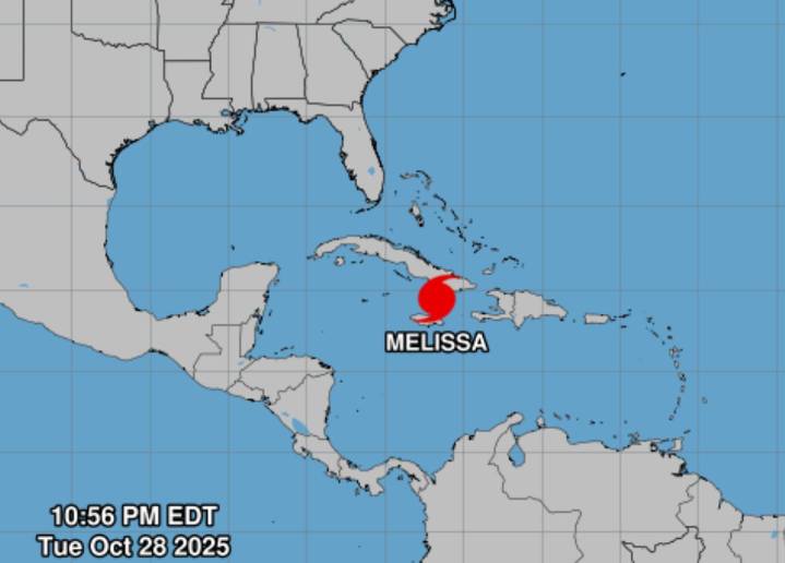 Jamaica se declara zona de desastre ante el huracán Melissa
