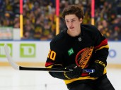 Canucks Coffee: Braeden Cootes marked man in the rite of NHL passage