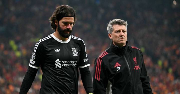 Liverpool handed 'Alisson injury update' as Arne Slot suffers massive blow