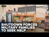 Financial uncertainty leads Washington military families to seek help from food banks