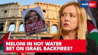 Italy PM Giorgia Meloni under fire for Gaza war, ICC complaint filed