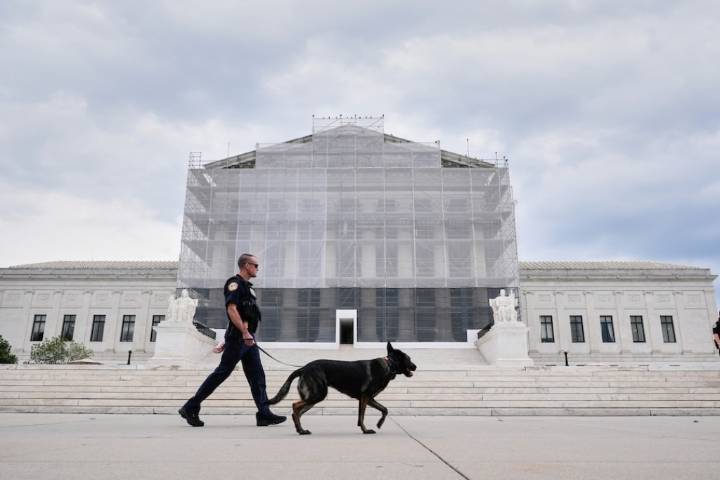 Supreme Court weighs if GOP candidate can sue over mail ballot law