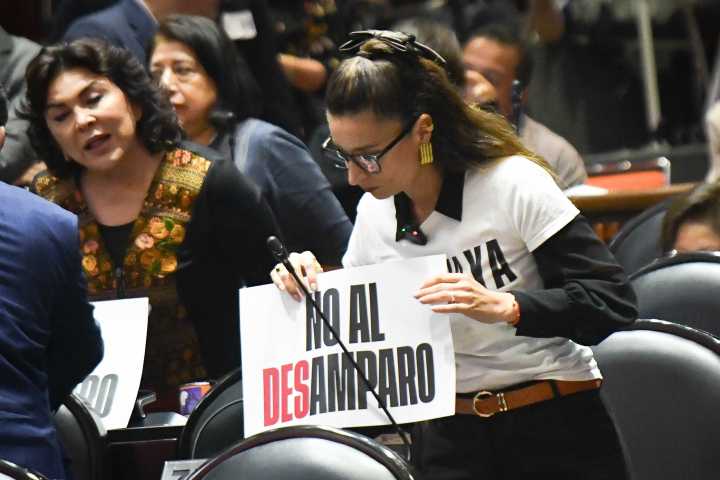 Margarita Zavala advierte que la reforma supone el fin de la Ley de Amparo
