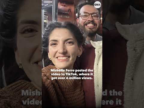 He was singing to an empty restaurant. Then strangers joined in and it went viral