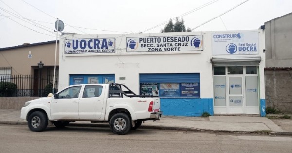 Denuncian maniobra fraudulenta para instalar un delegado trucho en la UOCRA de Puerto Deseado