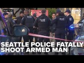 Officers use non-lethal force before shooting armed man in Seattle's SODO neighborhood