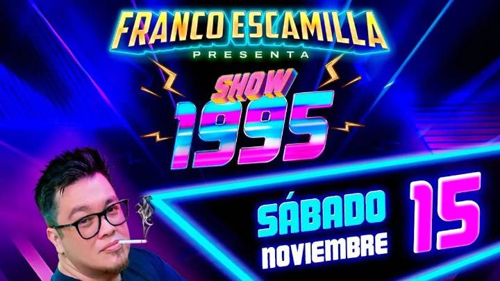 Regresa Franco Escamilla a León con “Show 1995”