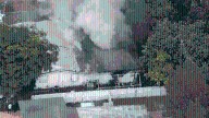 Crews battle large house fire in Margate