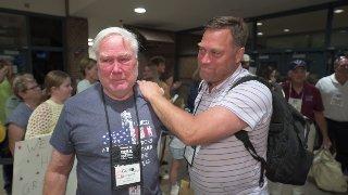 A Heroes Welcome Home: Veterans on the Honor Flight return from D.C.