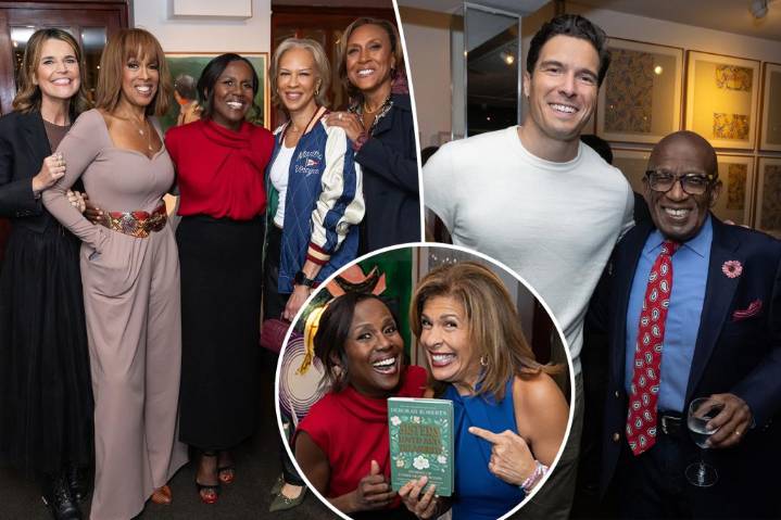 Exclusive | Deborah Roberts celebrate book launch with Al Roker, Hoda Kotb, Gayle King and Robin Roberts