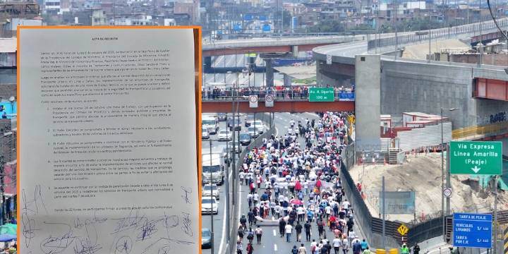 Fin del paro de transportistas: estos son los compromisos del Gobierno y los gremios