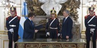Javier Milei le tomó juramento a Pablo Quirno como nuevo Canciller