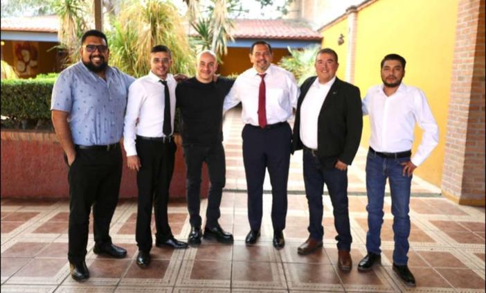 Reunión Cruz, La Torres y Quezada, reafirmaron trabajar rumbo al 2027