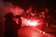 Protestas alrededor del mundo en apoyo a la Global Sumud Flotilla, en imágenes