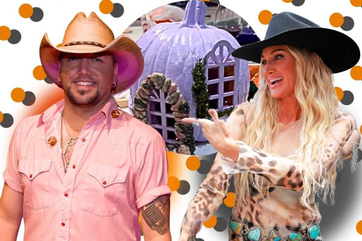Jason Aldean + Wife Carve Least Scary, Most Beautiful Pumpkins