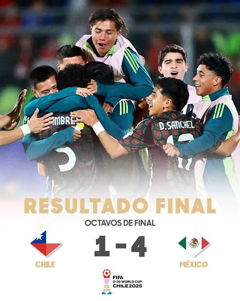 México 4-1 Chile