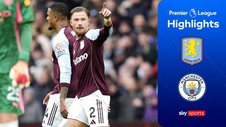 Aston Villa 1-0 Manchester City | Premier League highlights