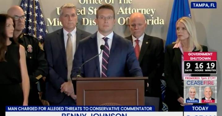 Pam Bondi Gives MAGA Influencer Benny Johnson Five-Star Treatment After Threatening Letter