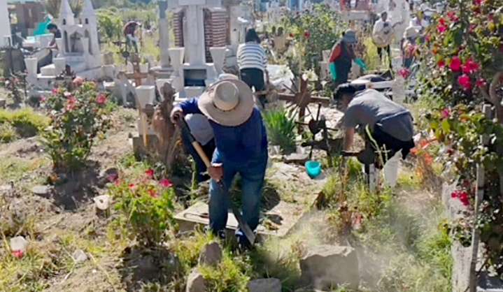 Ya no hay fosas disponibles en los panteones de las juntas auxiliares de Puebla