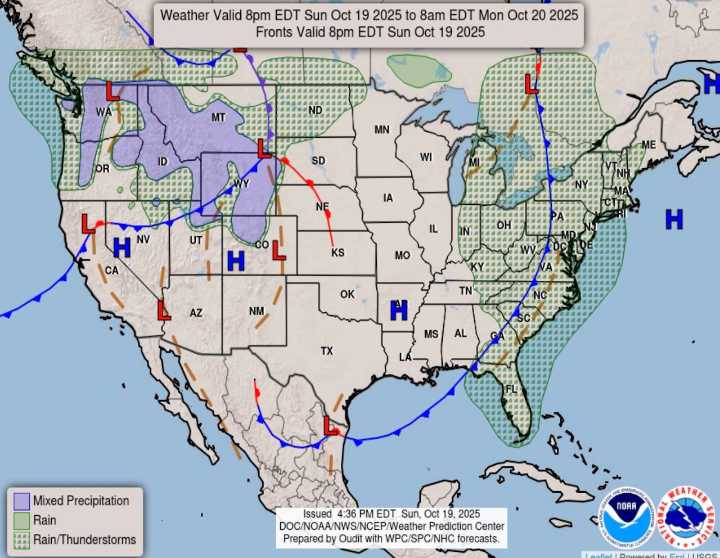 Weather alert: Thunderstorms, heavy rain to hit Staten Island tonight