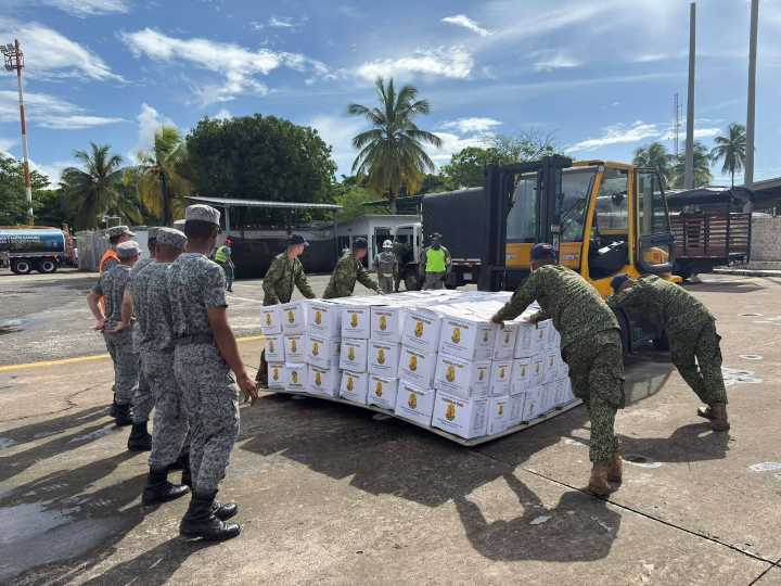Por tormenta Melissa: UNGRD se anticipa y envía más de 22 toneladas de ayudas a San Andrés y Providencia