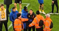 Vitor Pereira pulled away from erupting Wolves fans in ugly scenes after Burnley loss