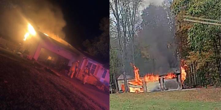 Wood heaters believed to have caused two separate structure fires in Lawrence County