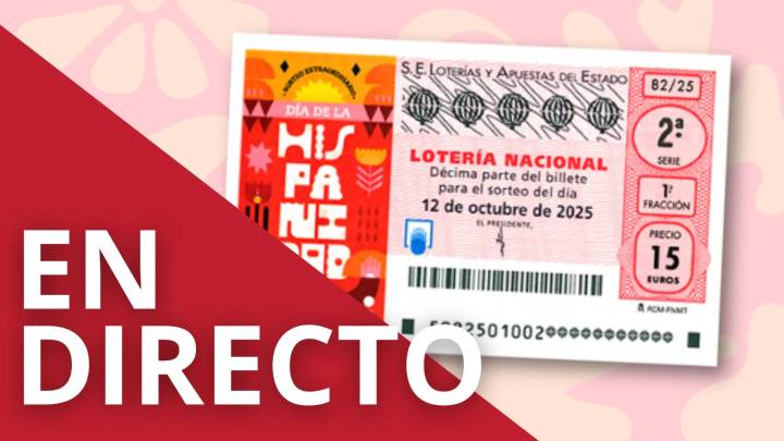 Comprobar Sorteo Extraordinario Día de la Hispanidad de Lotería Nacional de hoy, en directo