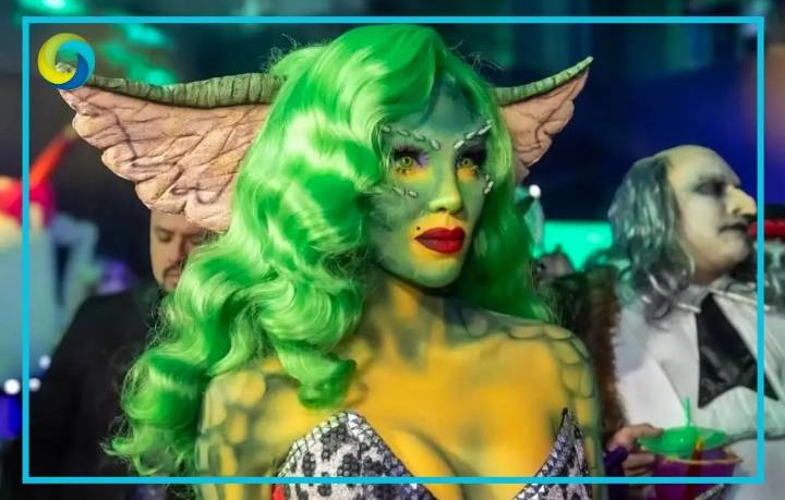 Belinda deslumbra en su ‘Beliween 2025’ como Greta de Gremlins 2
