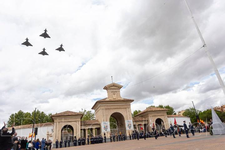 Instalarán un avión de combate en esta rotonda de Albacete