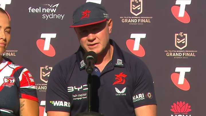 NRLW grand final 2025, Amber Hall injury update, John Strange comments, video