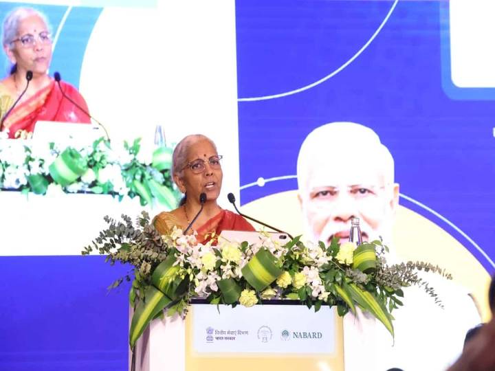 FM Sitharaman urges farmers to utilise govt schemes and benefit from GST cuts for higher income, inaugurates agro