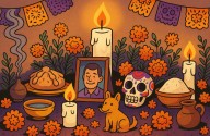 El viaje místico de la ofrenda: Un altar de luz para el Progreso del alma