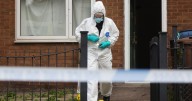 Five arrested after gunshots blasted through windows of Salford homes