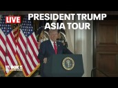 LIVE l President Trump's Asia tour continues