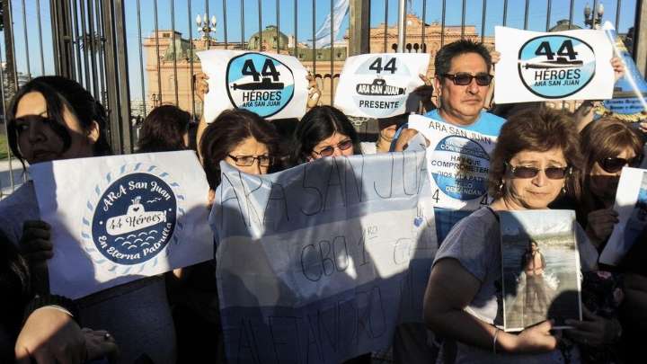 ARA San Juan: familiares de las víctimas repudian a la Corte Suprema por favorecer a Macri