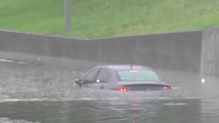 Más de 100 milímetros de lluvia en horas: inundaciones paralizan partes del AMBA