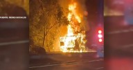 ZMG de Noche: incendio de tráiler cargado con tequila provoca pánico en Tlaquepaque VIDEO