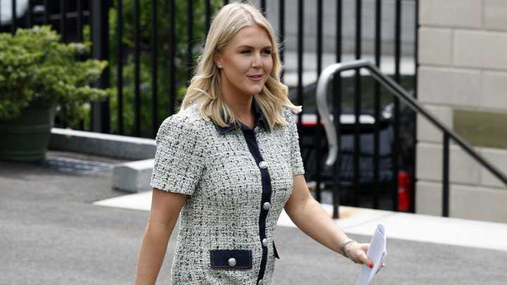 Karoline Leavitt Tweed Fashion Fails That Highlight Her Dowdy Style