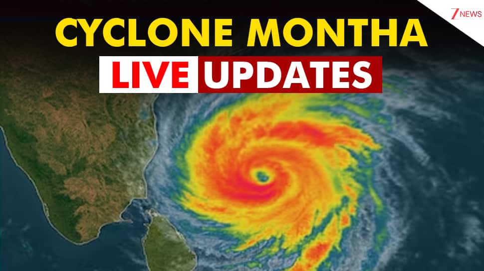 Cyclone 'Montha' LIVE Updates: Andhra Pradesh Braces For Landfall, Odisha On High Alert