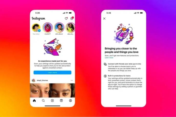 Instagram activa funciones para proteger a adolescentes
