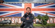 Bloke sees his tiny Union Flag pulled down - so puts up a 100ft version
