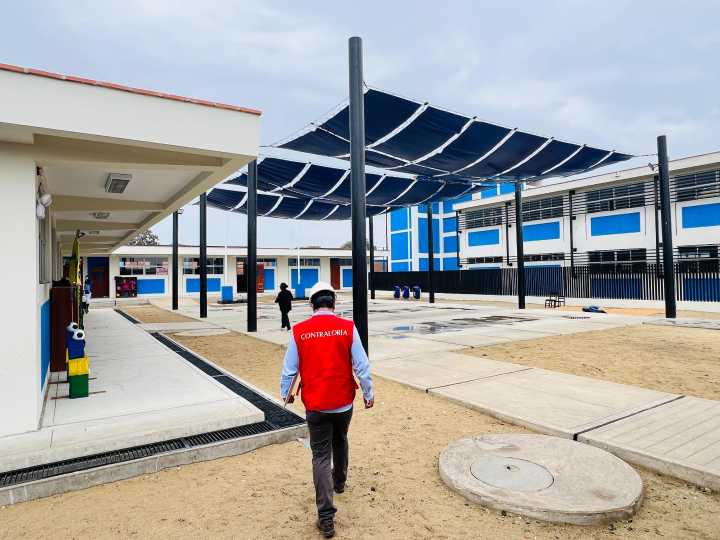 Contraloría detecta fallas en obra educativa de más de S/ 17 millones en La Unión