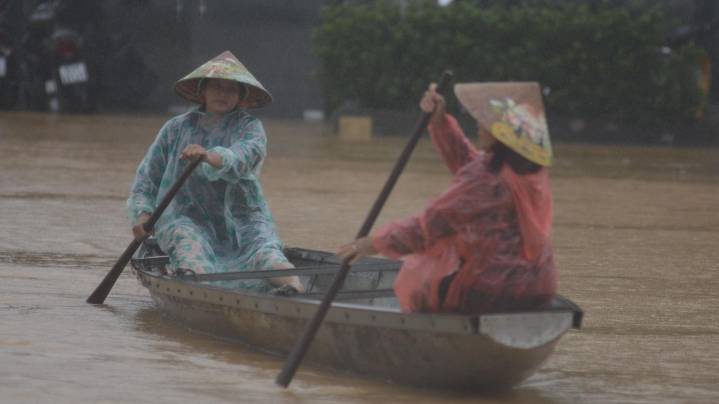 Vietnam's tourist sites submerged as record rainfall causes major flooding