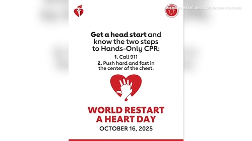 American Heart Association shares importance of CPR on World Restart a Heart Day