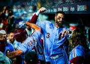 Serie Divisional Liga Nacional, despertaron los bates de los Filis y vencieron en el tercer juego 8×2 a Los Dodgers