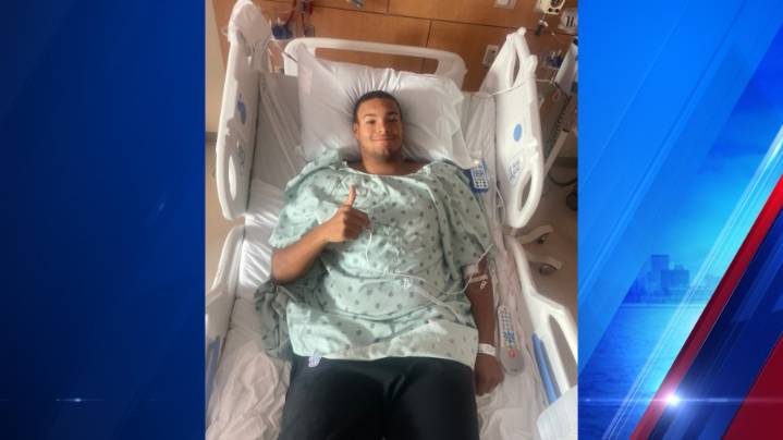 "He's going to be ok": Father of injured Spencer County football player provides update