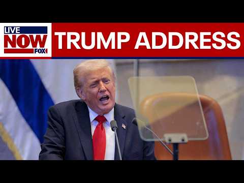 FULL SPEECH: President Trump addresses the Knesset, Israel's parliament