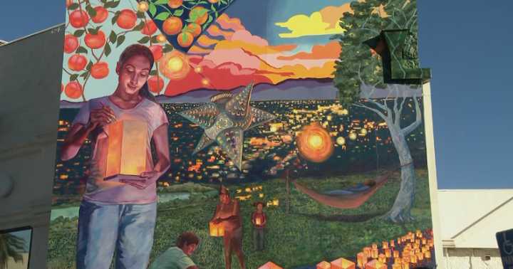 Los Angeles County officials unveil new mural for United Against Hate campaign in San Fernando Valley