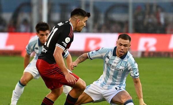 River le ganó a Racing en el mano a mano y lo dejó afuera de la Copa Argentina